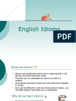 English Idioms