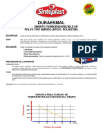 Revestimiento Termoendurecible en Polvo Tipo Hibrido (Epoxi Poliester)