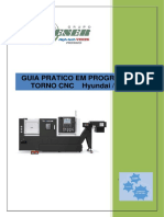 Guia Pratico em Programação TORNO CNC Hyundai / Fanuc