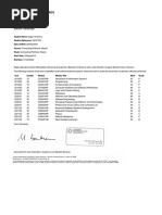 Interim Transcript and Award Confirmation