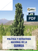 Política y Estrategia Nacional de La Quinua - RM