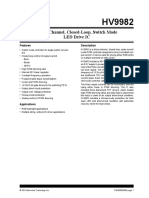 Three-Channel, Closed-Loop, Switch Mode LED Drive IC: Features Description