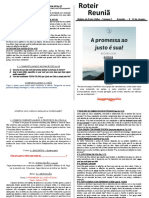 Jan - 8 - 14 - A Promessa Do Justo É Sua - Receba Com Ousadia