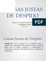 Causas Justas Del Despido