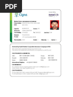 Medical Card - Saravanan K