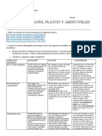 T. P. #3 - Sócrates, Platón Y Aristóteles