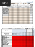 Conozcamos Nuestros Aprendizajes: Registro de Lectura