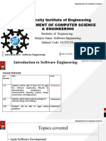 University Institute of Engineering Department of Computer Science & Engineering