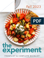 Fall 2023 Experiment Catalog