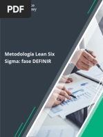 1.-Metodología Lean 6 Sigma Fase Definir