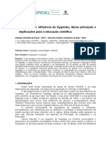 James Wertsch: Influência de Vygotsky, Ideias Principais e Implicações para A Educação Científica