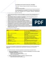 Proyecto para Sistema de Control de Acceso y Pérdidas: Cant. Elementos Observaciones