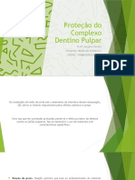 Proteção Do Complexo Dentino Pulpar: Prof Jubyane Pereira Disciplina: Materiais Dentários I Fasipe - Primavera Do Leste