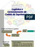 Logística e Gerenciamento Da Cadeia de Suprimentos