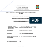 Sandoval Morales Rubn Alexander - INFORME DE AUDITORIA 2020