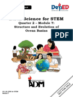 Earthscienceforstem q2 Mod7 Structureandevolutionofoceanbasins v2