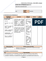 3° Grado - Sesiones Del 20 Al 24 de Marzo