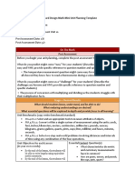 2023 Tier III Backward Design Math Mini Unit Planning Template 1