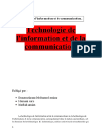 Technologie de L'information Et de La Communication