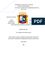 ESQUEMA DE PROYECTO MAESTRÍA - Doc 2016 ALI......