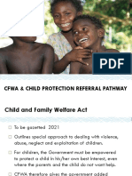 Cfwa & Child Protection Referral Pathway