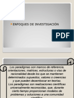 Enfoques de Investigación