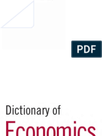 Dictionary of Economics