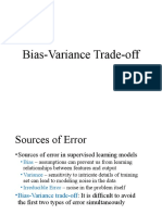 Bias Variance Trade Off