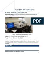 SRF-SOP-Horiba Spectrofluorometer - Plate Reader - 20160120