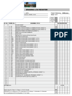 Drawing Log Register: Project Title: DXB/XX/XX Client