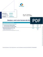 Bonjour, Voici Votre Facture Du 13 Mars 2023: 13/03/2023 11780163650323 12/04/2023 Date Échue 1.47112423 07 60 80 26 23