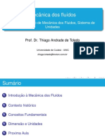 Mecanica Dos Fluidos Aula 1 Definicao de