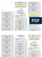 DTR Form JANUARY - JUNE