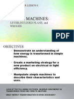 Simple Machines:: Lever, Inclined Plane, and Wedges
