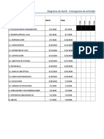 Diagrama de Gantt - Cronograma de Actividades Del Docente Guía Con El Estudiante Durante El Desarrollo Del Estudio de Caso