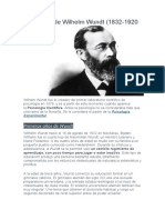 Biografía de Wilhelm Wundt