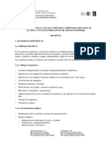 Referentes para La Evaluación de La Preparación para El Acceso A Ciclos Formativos de Grado Superior