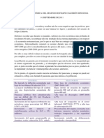 Evaluación Economica Sexenio Calderon