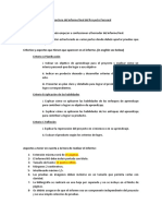 Criterios y Aspectos Que Tienen Que Aparecer en El Informe. (In English See Below)