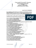 Universidad Nacional de Asunción: Acta #3 (A.S. #3/02/02/2021)