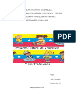 Proyecto Cultural de Venezuela