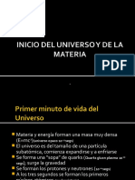 N 2 Inicio Del Universo y de La Materia