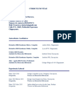 Currículum Vitae Franci Tec Diferencial