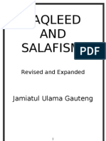 TAQLEED and SALAFISM