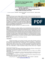 Perspectivas E Desafios Da Agricultura 4.0 para O Setor Agrícola Perspectives and Challenges of Agriculture 4.0 For The Agricultural Sector