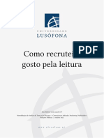 Como Recrutei o Gosto Pela Leitura