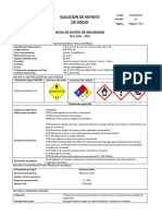 Solución Nitrito Sodio L30 (HDS)