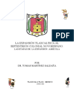 La Expansión Tlaxcalteca Al Septentrión Colonial Novohispano - Etapas de La Expansión Agrícola