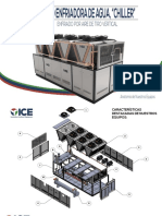 Unidad Enfriadora de Agua, "Chiller": Enfriado Por Aire de Tiro Vertical