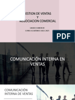 Tema 5. - Comunicación Interna en Ventas